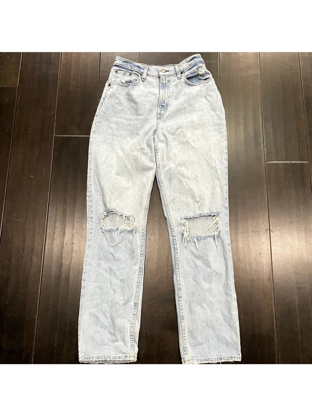 Abercrombie and Fitch The 90's Straight Ultra High Rise Women's Size 28